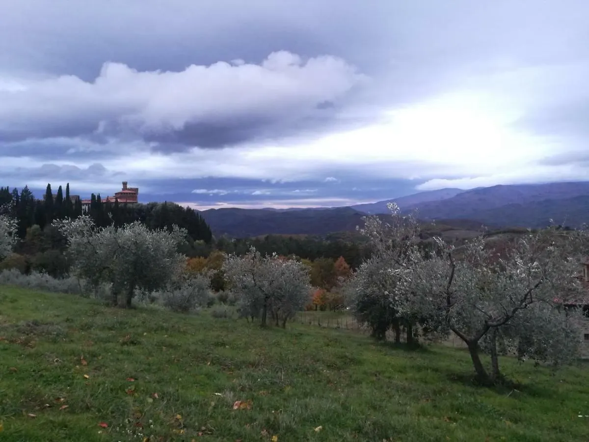 בית חווה הוילה ארצו Castello Di Valenzano איטליה